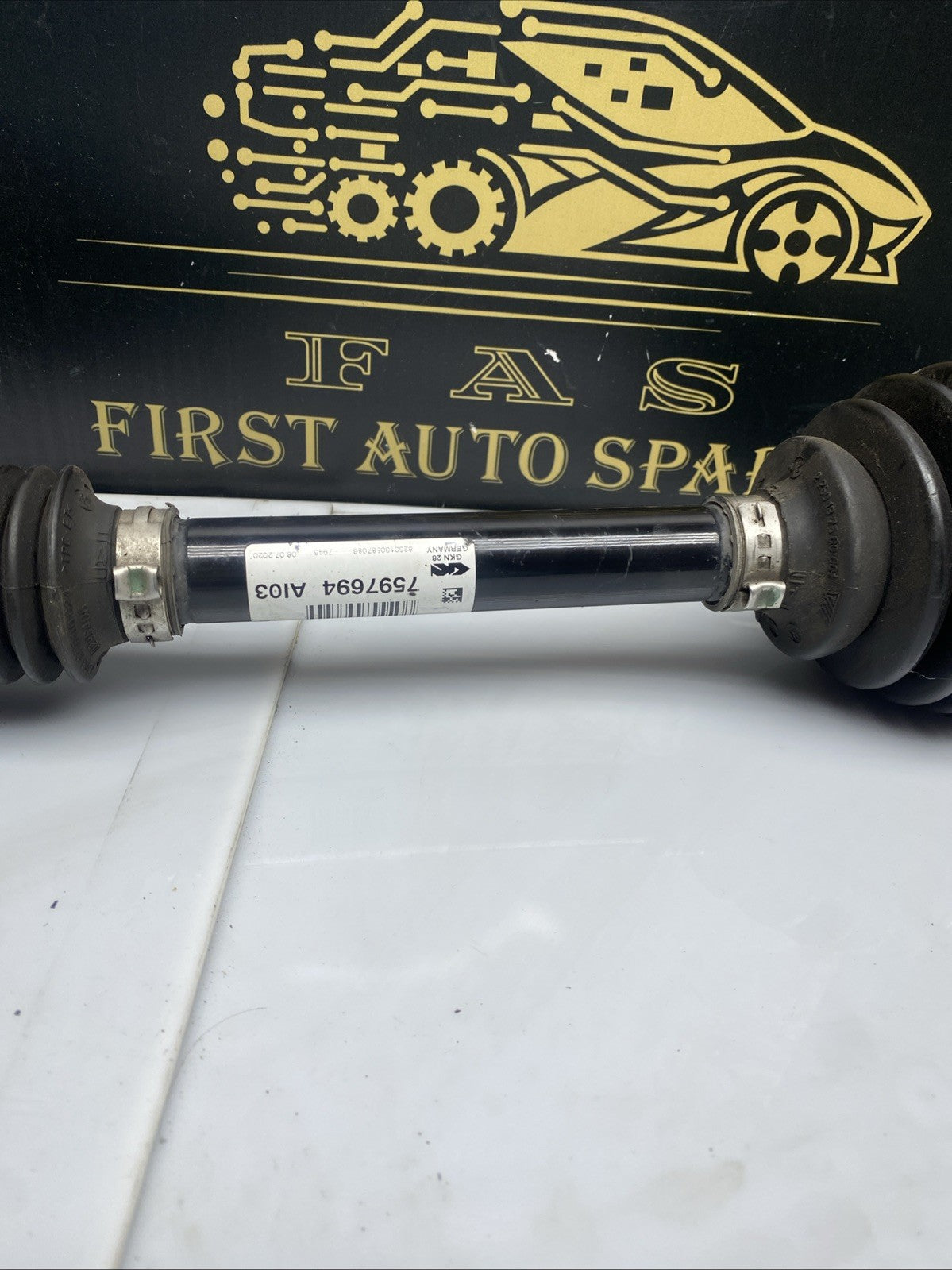 BMW 4 SERIES F32 2015 DRIVESHAFT FRONT RIGHT DRIVER SIDE 7597694 2.0 PETROL