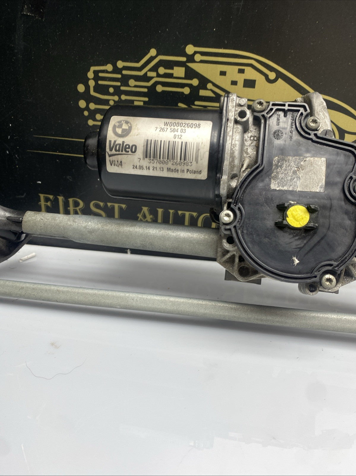 BMW 1 SERIES F20 F21 2011-2018 FRONT WINDSCREEN WIPER MOTOR REGULATOR 7267504
