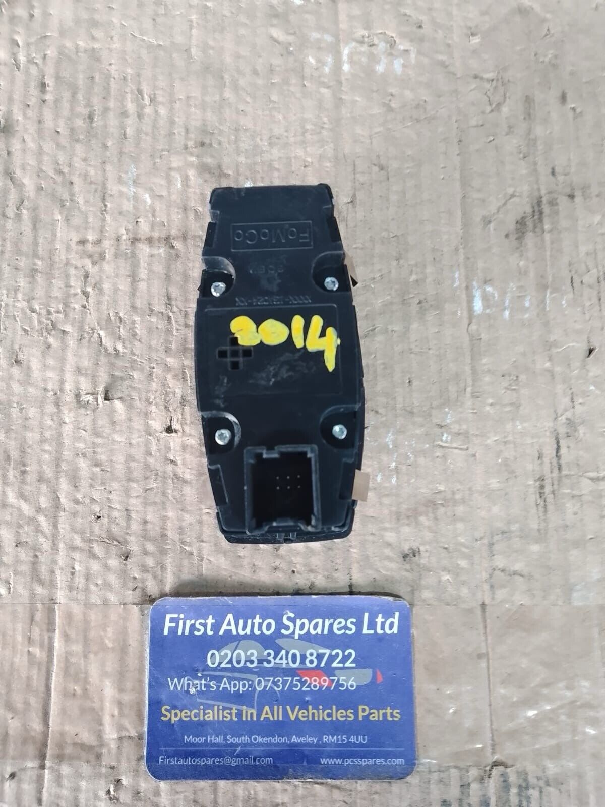 Ford Transit  MK8 14-22 Headlight Fog Light Switch Panel