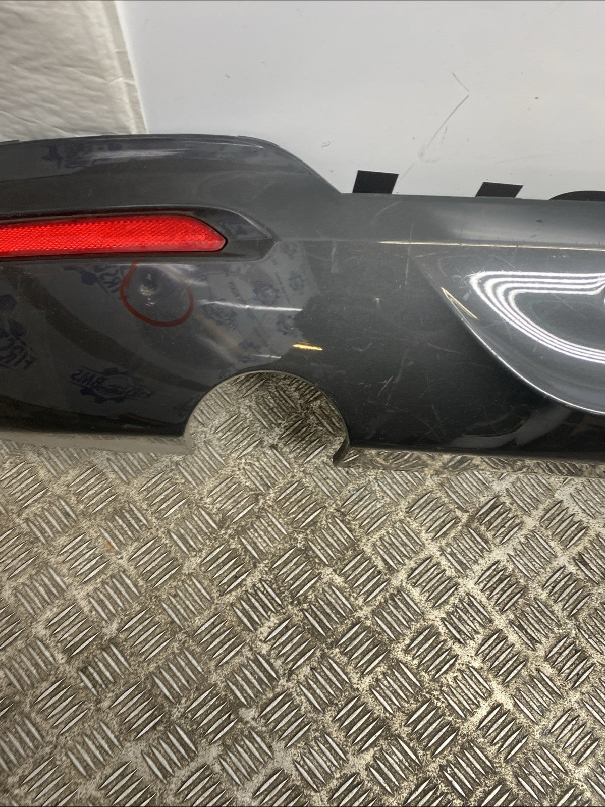 BMW 3 Series GT 2015 F34 M Sport Rear Bumper Diffuser Trim 51128057175