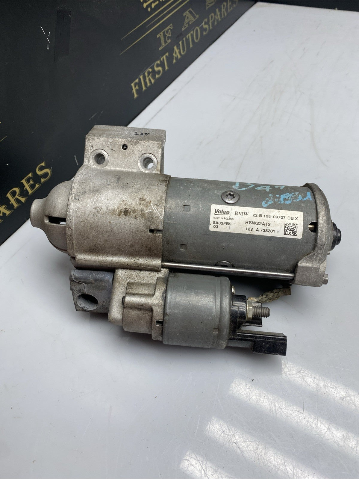 BMW 3 G20 G21 2023 Starter motor 5A33FB9 Diesel 110kW ASK19256