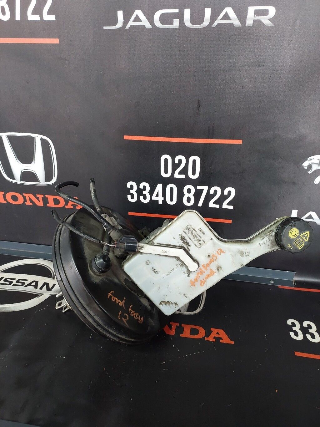 FORD FOCUS BRAKE SERVO & MASTER CYLINDER 2012 DIESEL