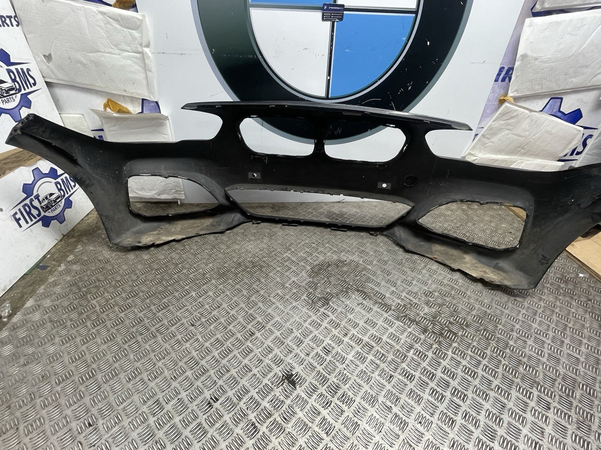 BMW 1 F20 F21 LCI M SPORT FRONT BUMPER 2015-19 GENUINE (Dent On Driver Side)
