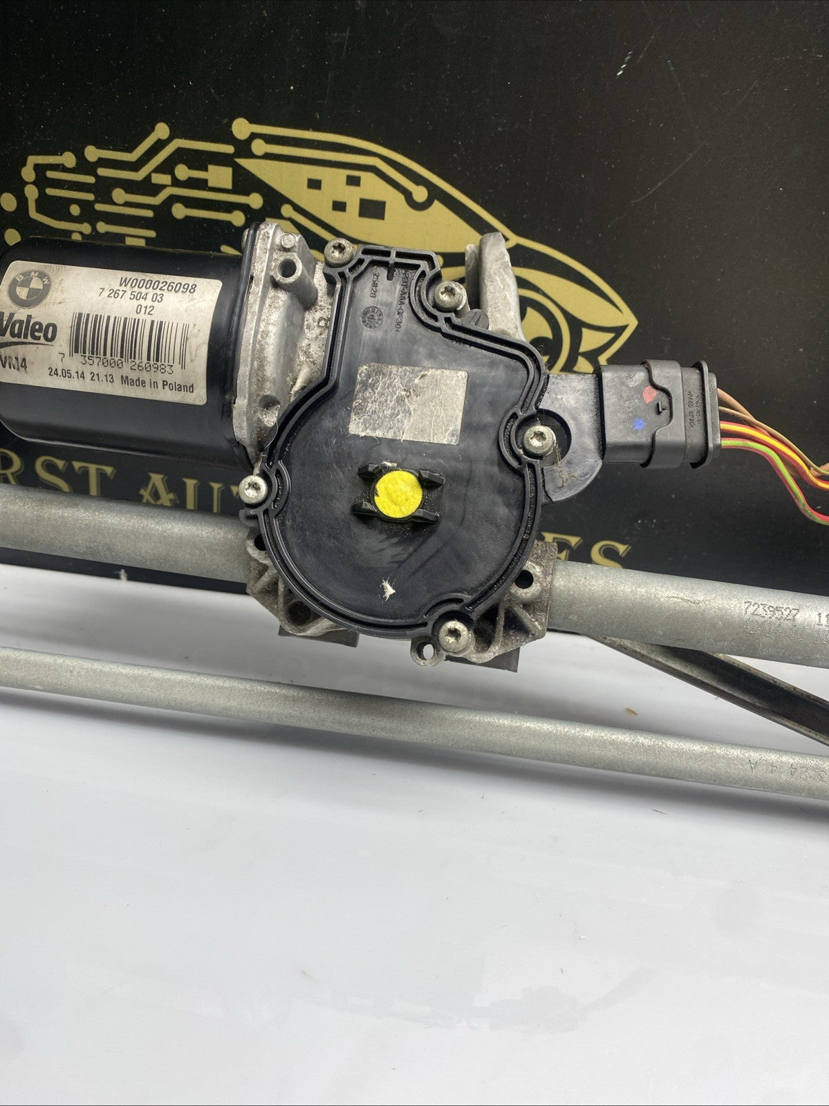 BMW 1 SERIES F20 F21 2011-2018 FRONT WINDSCREEN WIPER MOTOR REGULATOR 7267504