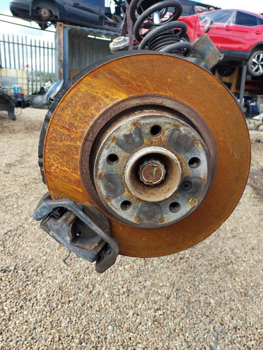 BMW X5 X6 F15 F16 REAR SUBFRAME AXLE COMPLETE, HANDBRAKE, DIFF, SUSPENSION