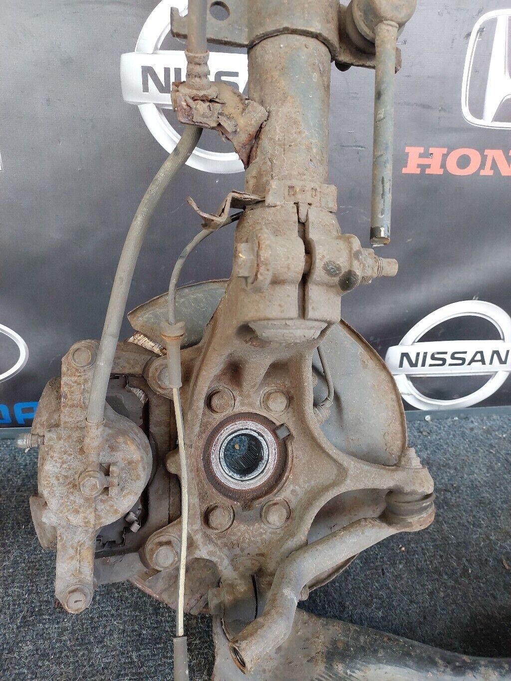 NISSAN QASHQAI J11 2018 O/S FRONT SUSPENSION LEG COMPLETE RH