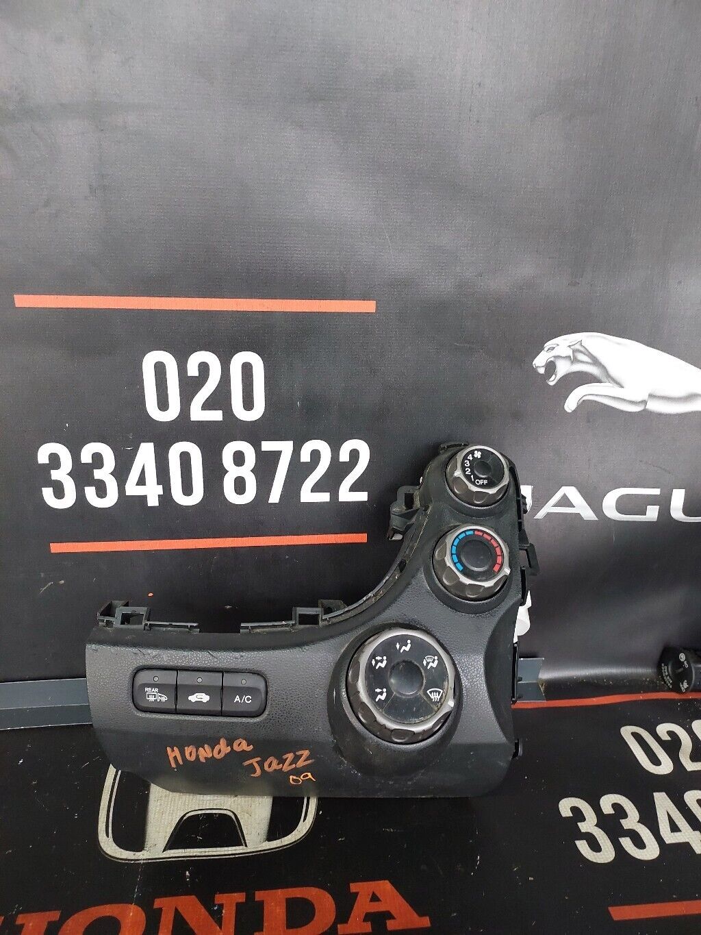 HONDA JAZZ 2009 HEATER CLIMATE CONTROL MODULE UNIT