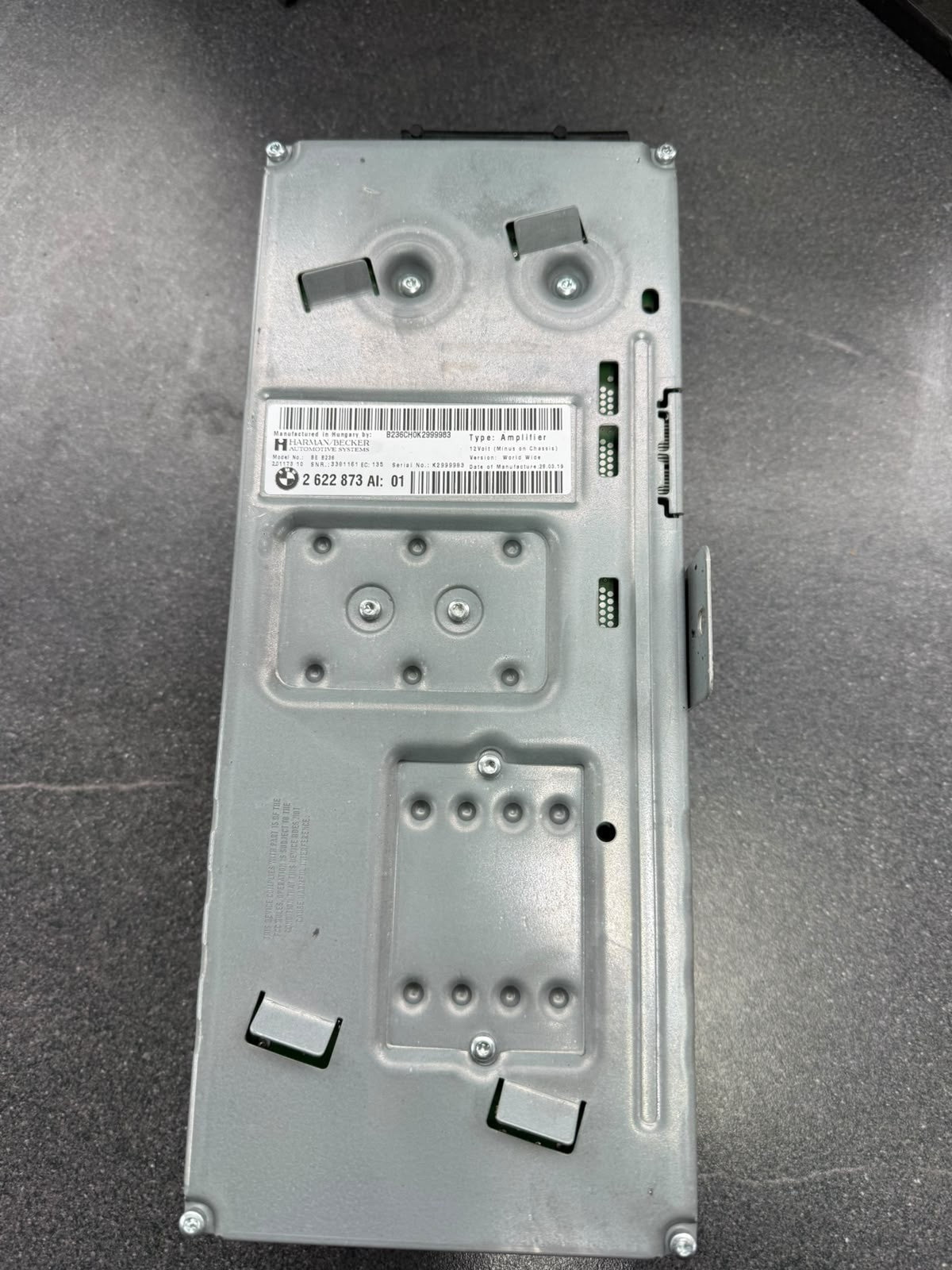 BMW 5 7 SERIES G11 G12 G30 G31 HARMAN KARDON AMPLIFIER TOP MODULE 2622873
