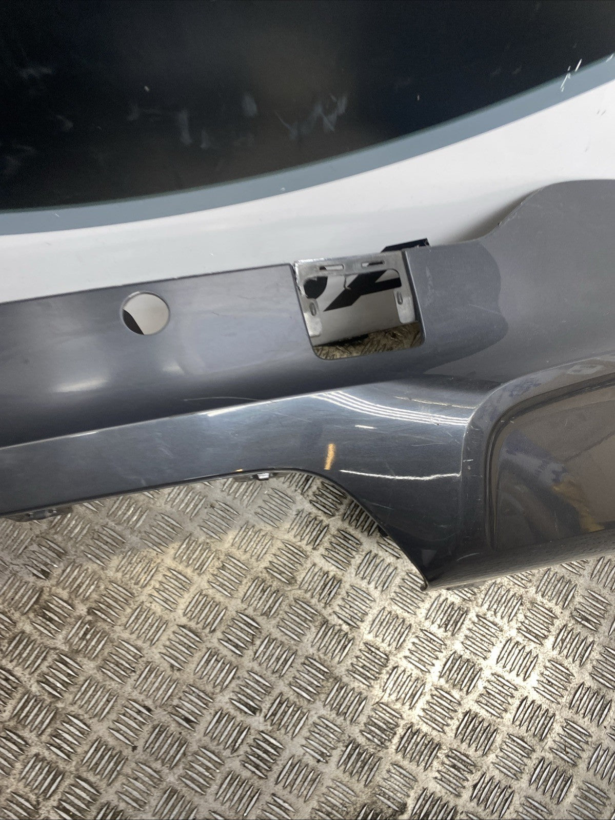 GENUINE BMW X4 F26 REAR BUMPER LOWER DIFFUSER 2014 2015 2016 2017 7338797