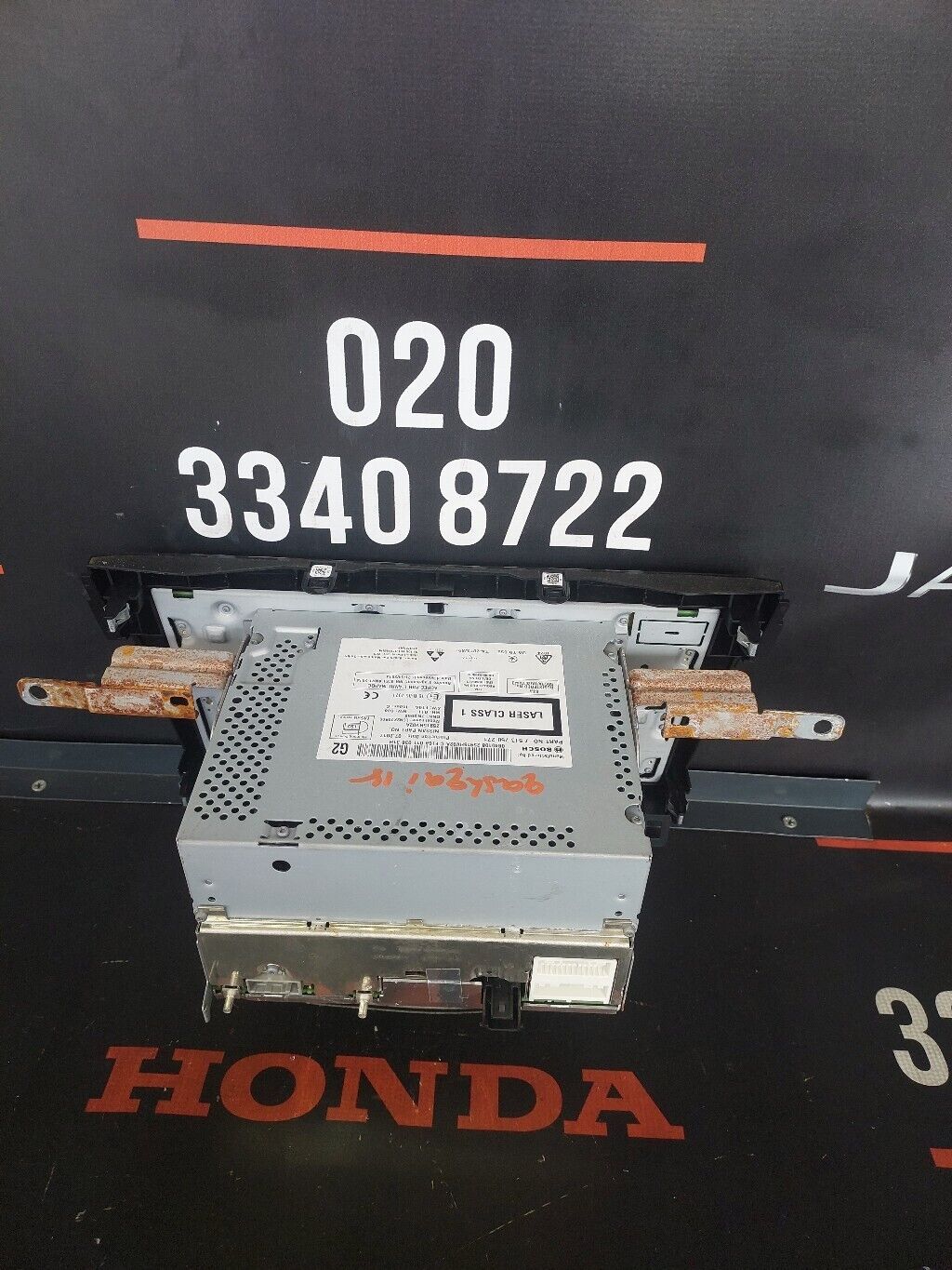NISSAN QASHQAI SAT NAV STEREO HEAD UNIT DISPLAY 2018