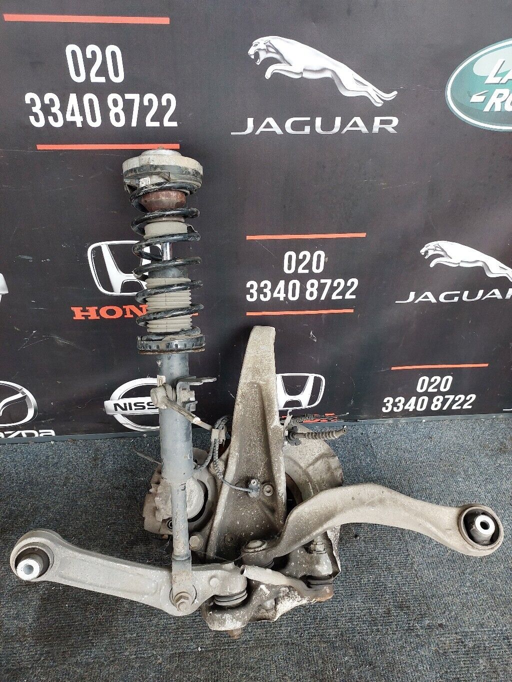 BMW 5 SERIES F10 2012 N/S FRONT SUSPENSION LEG COMPLETE LH