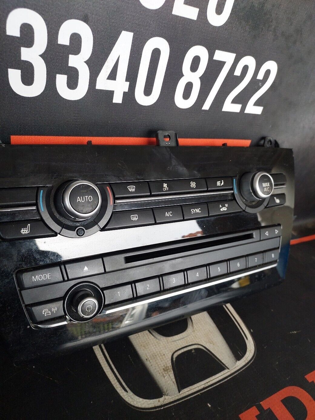 BMW X4 HEATER CLIMATE CONTROL UNIT PANEL 2017