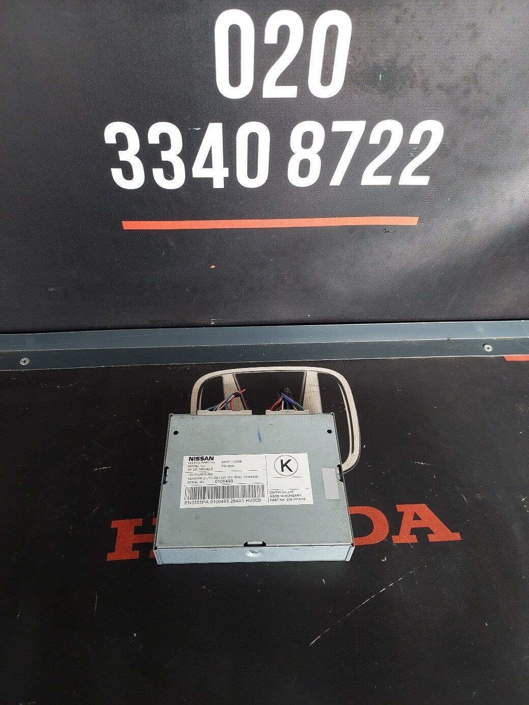 NISSAN QASHQAI J11 2019 CAMERA CONTROL MODULE ECU 284A1HV00B