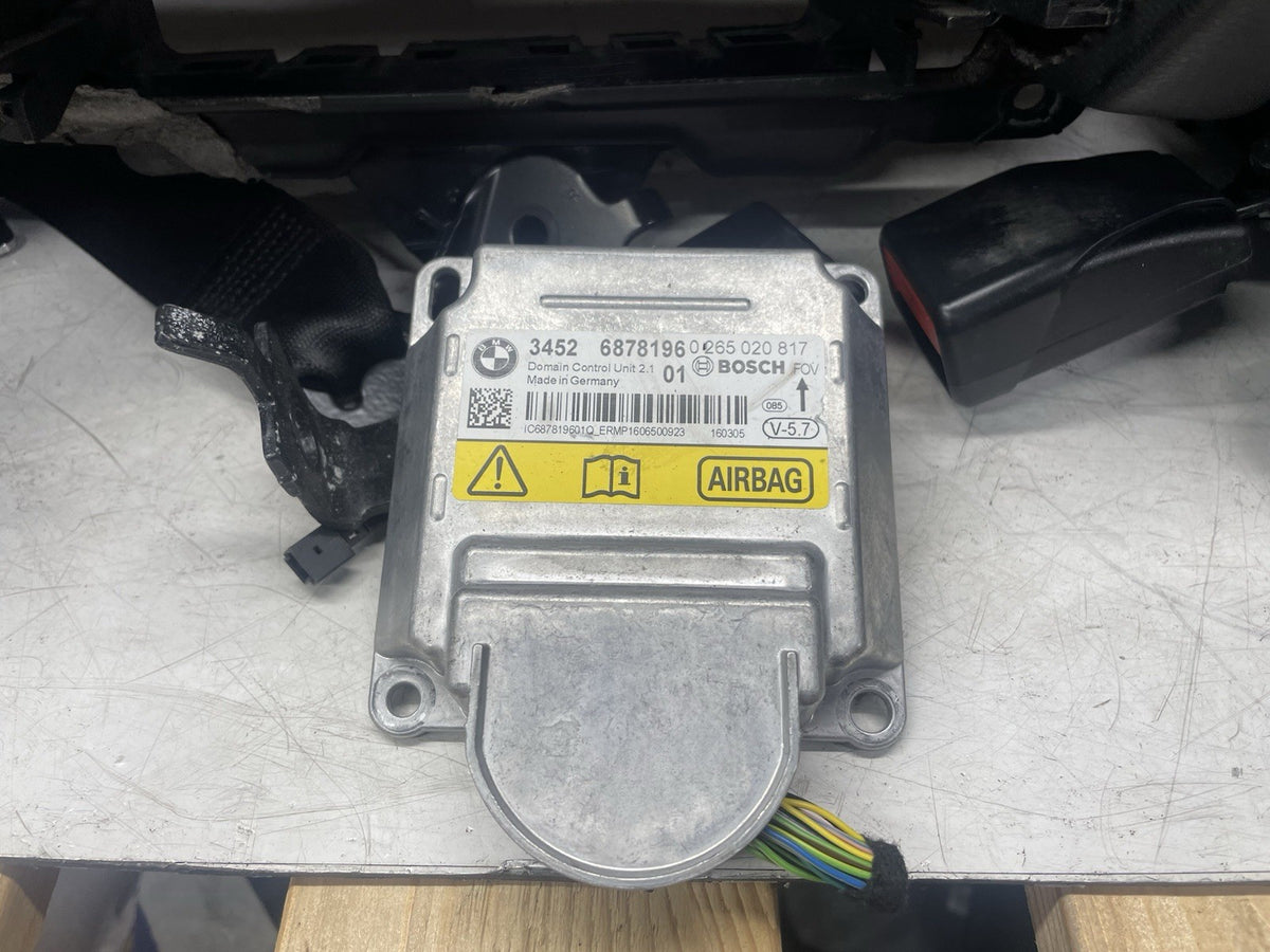 2018 BMW X5 X6 F15 F16 KIT DASHBOARD  SEATBELTS ECU
