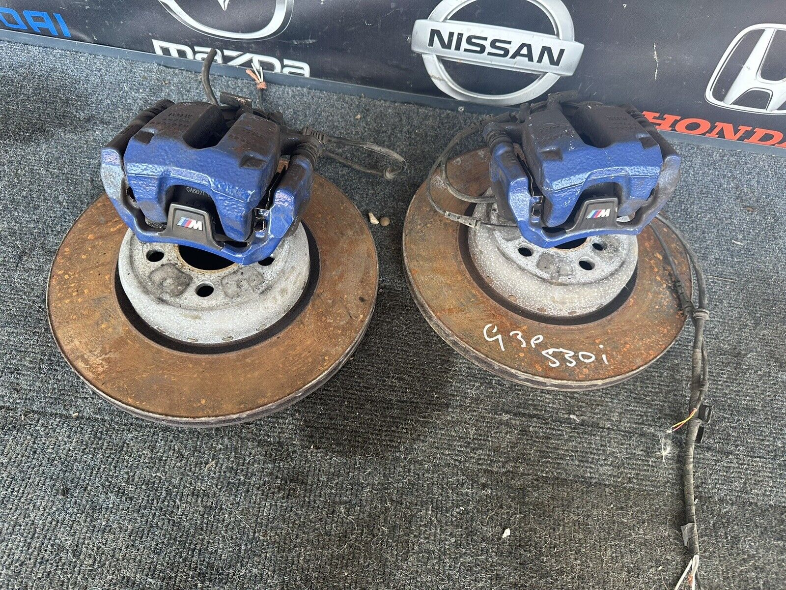 GENUINE BMW 3 5 8 SERIES G30 G20 G14 G15 G16 MSPORT BRAKE CALIPERS SET 44/374/36