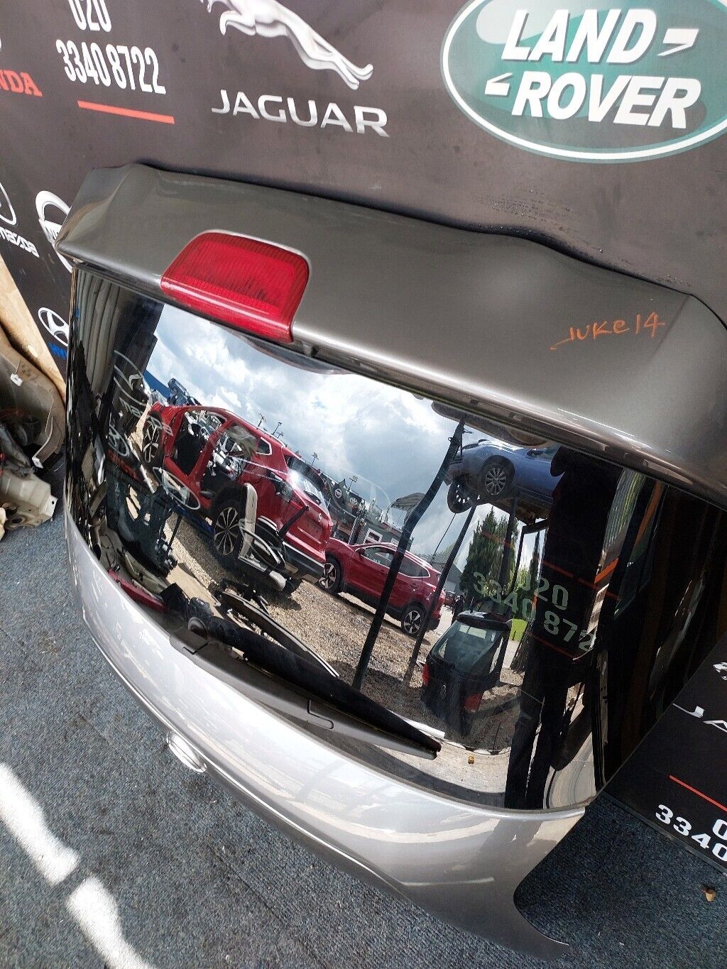 NISSAN JUKE TAILGATE BOOTLID 2014