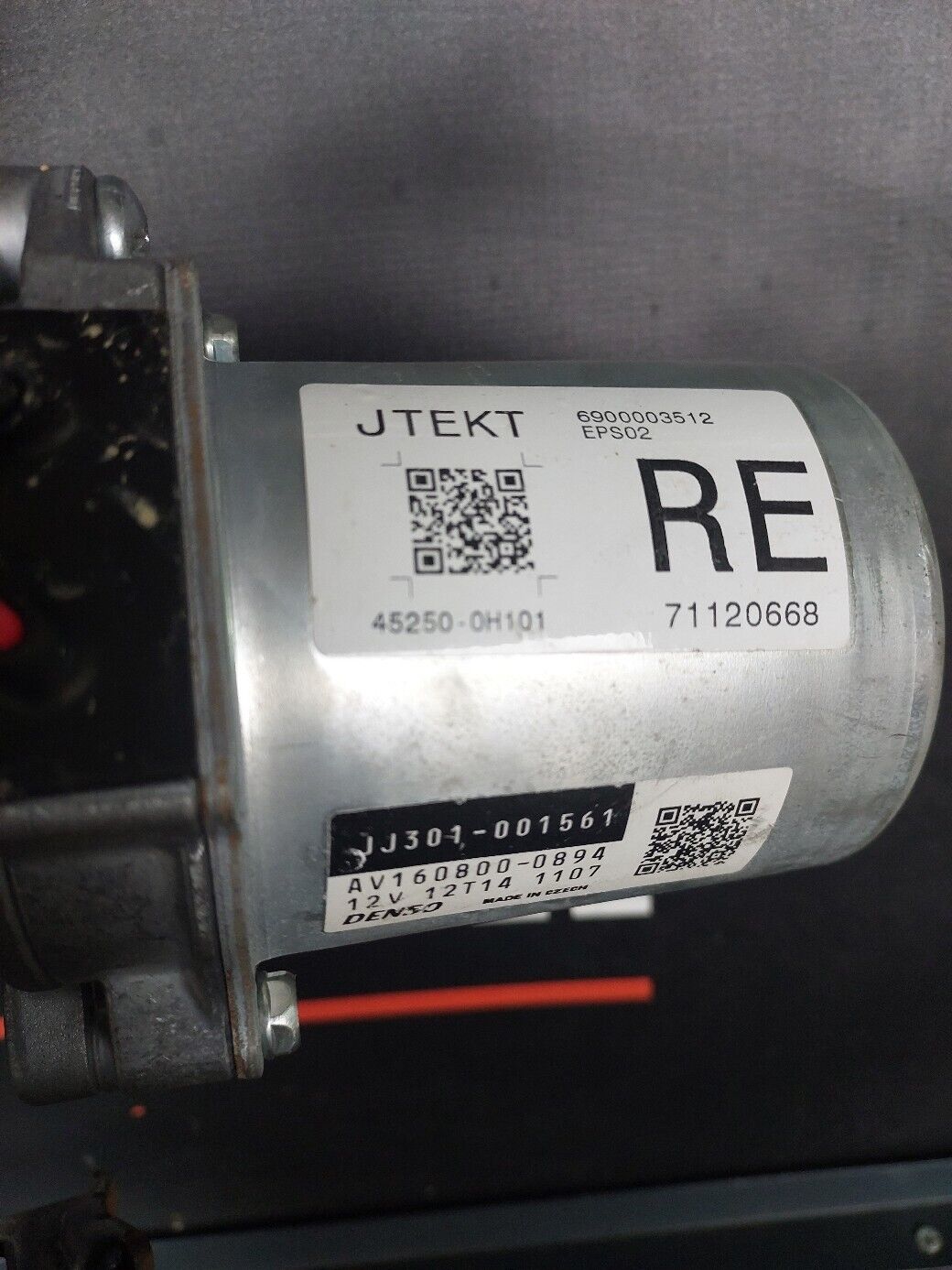 TOYOTA AYGO 2018 STEERING COLUMN