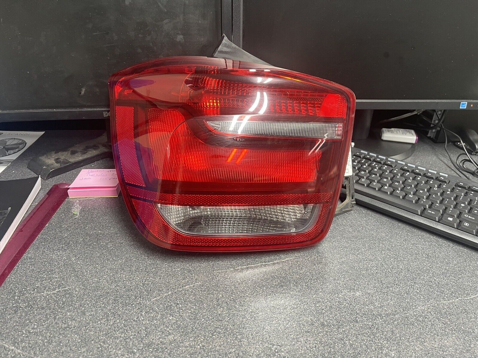 USED BMW 1 SERIES F20 REAR TAIL LIGHT RHD LEFT PASSENGER SIDE 2011-15