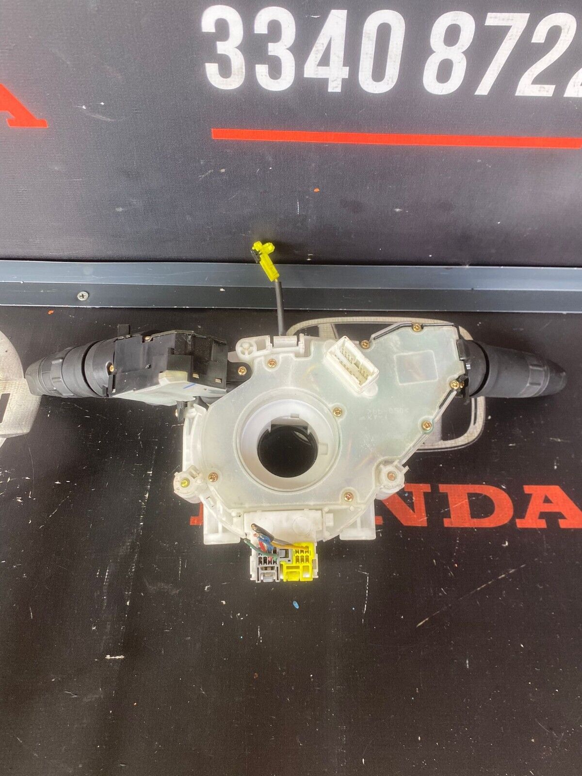 NISSAN MICRA 2005 SQUIB SLIP RING WIPER & INDICATOR STALK ASSEMBLEY