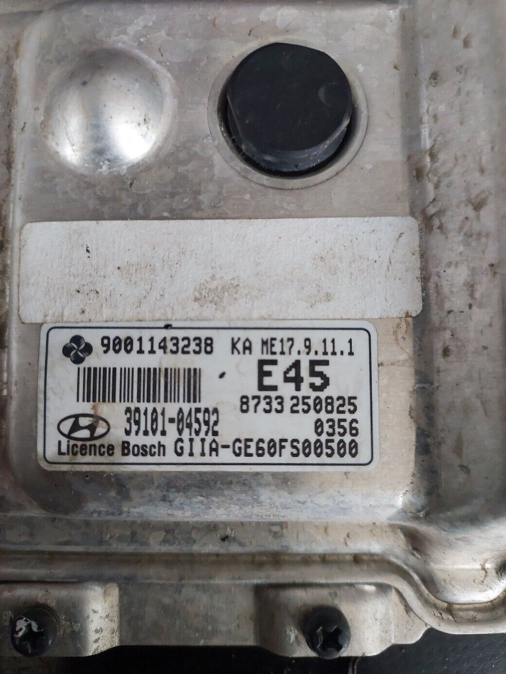 HYUNDAI i10 2016 ENGINE CONTROL UNIT ECU