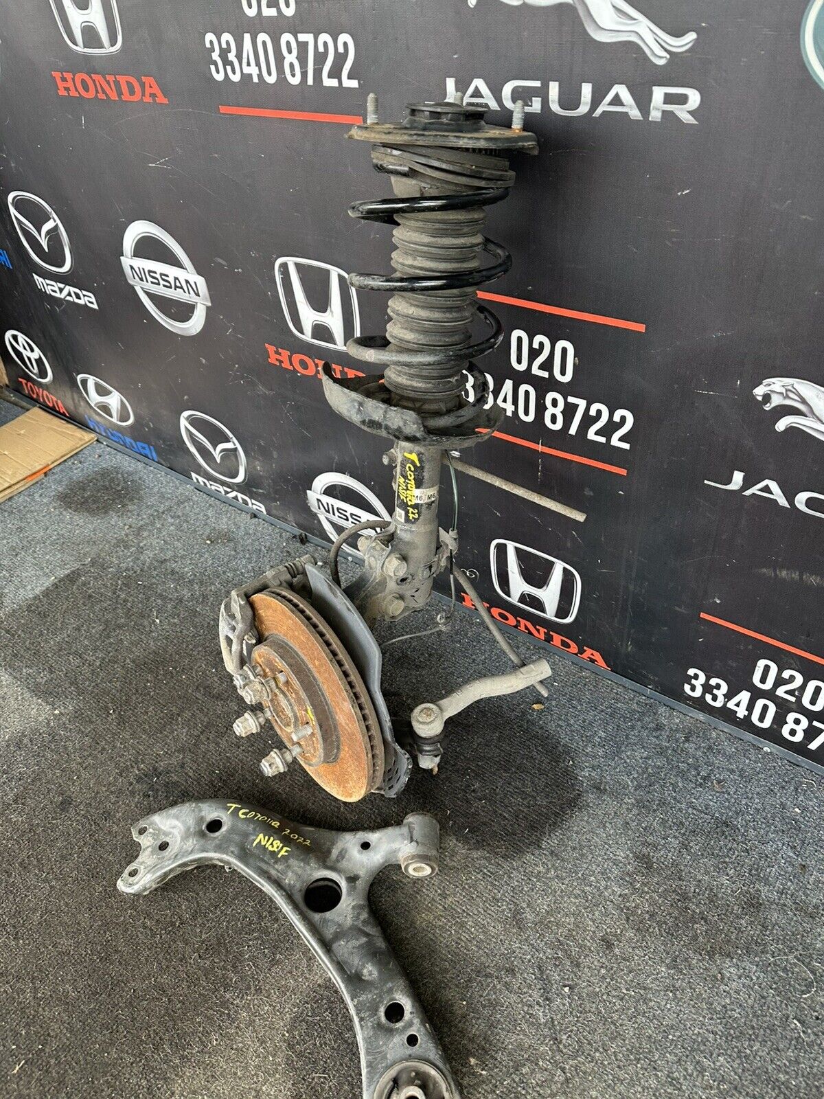 TOYOTA COROLLA SUSPENSION SHOCK FRONT LEDT 1.8 H 4851002M80 MK12 2018 - 2024