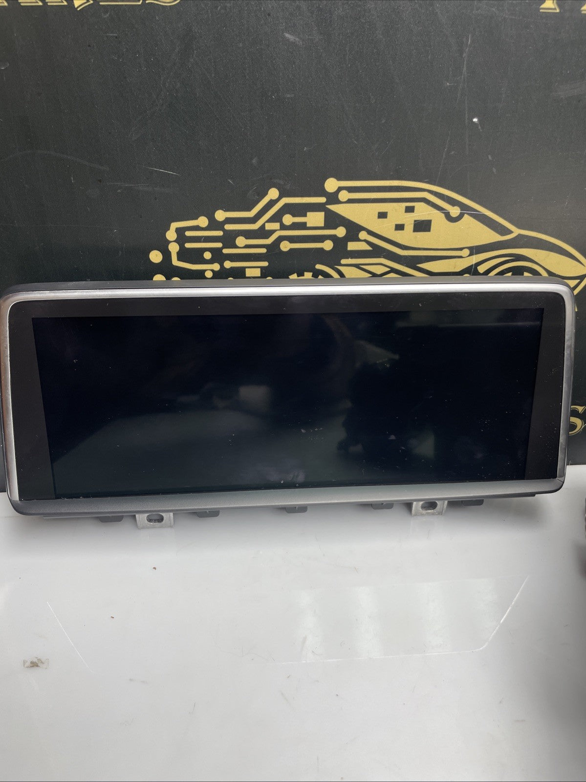 GENUINE BMW X5 X6 F15 F16 I DRIVE CONTROLLER NBT HEAD UNIT SCREEN SET 681995001