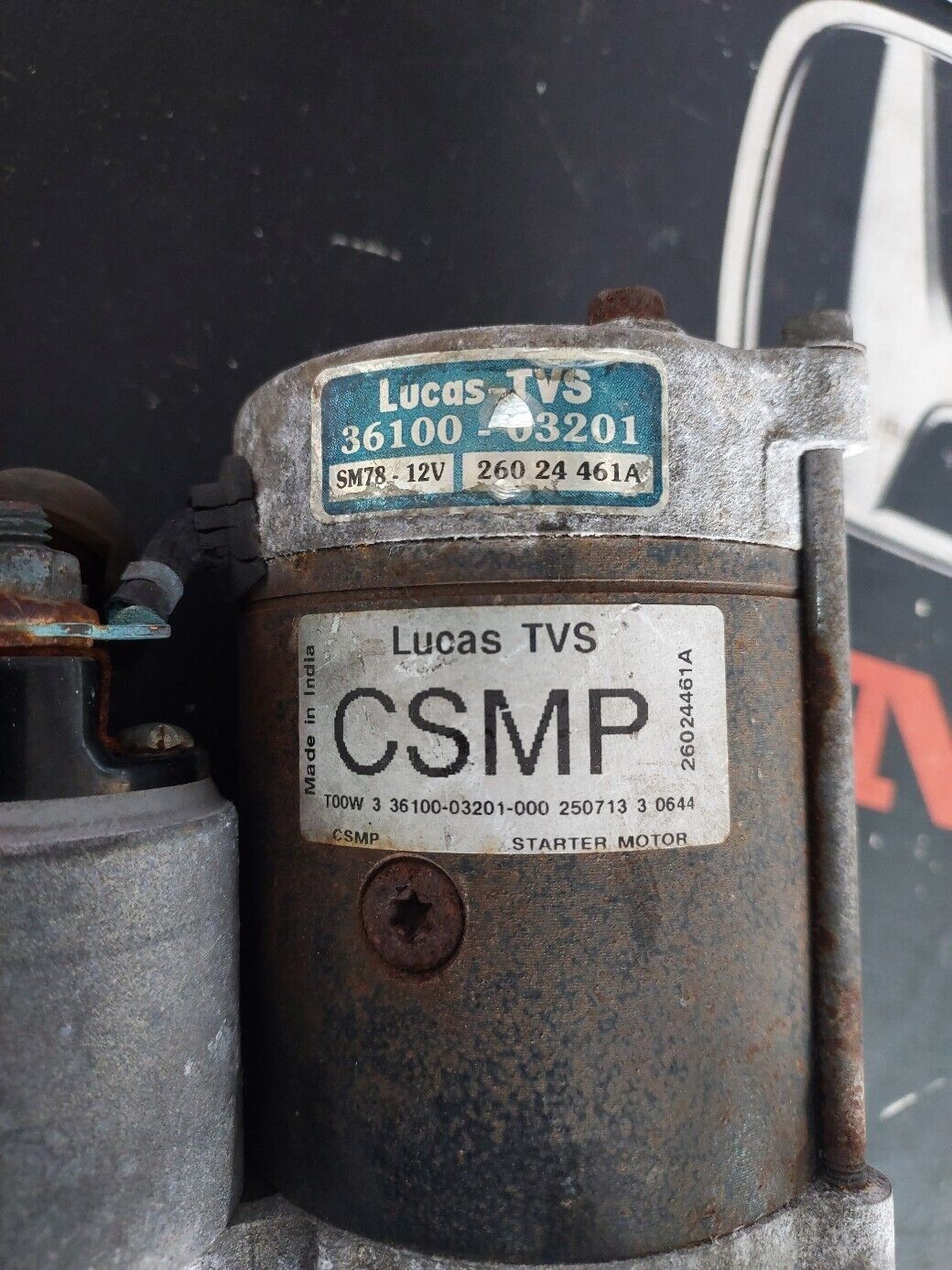 HYUNDAI i10 2013 STARTING MOTOR