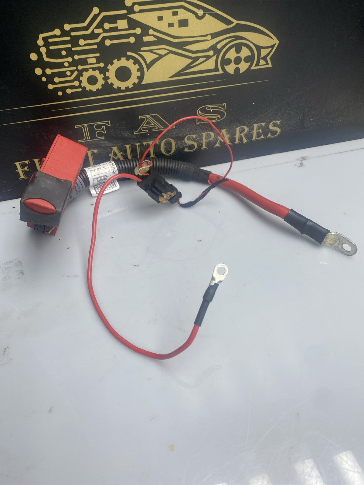 BMW 3 F30 F35 F31 2012 Positive battery cable 9265410 APA19241