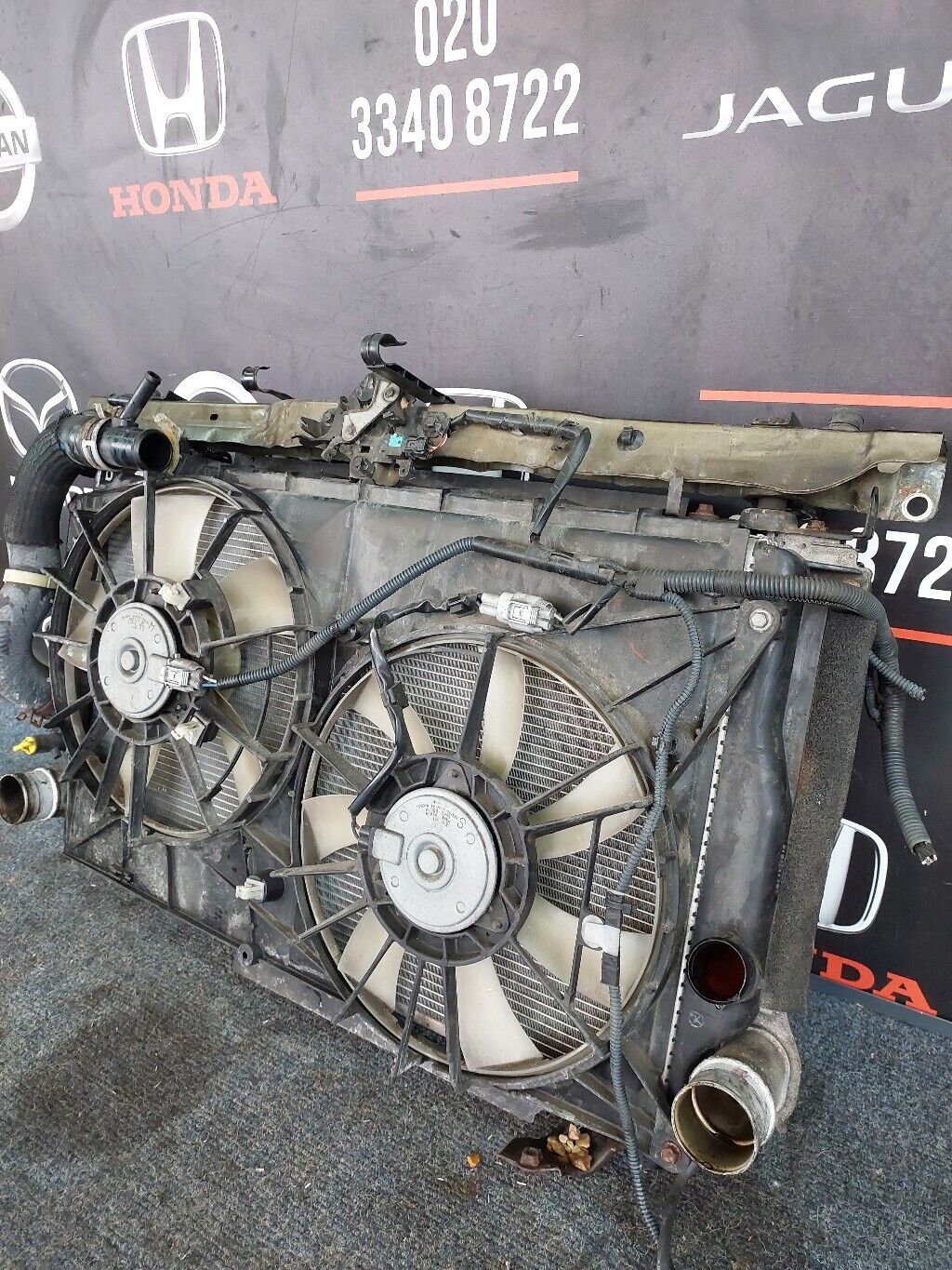 TOYOTA RAV 4 2008 DIESEL RAD PACK & UPPER SLAM PANEL