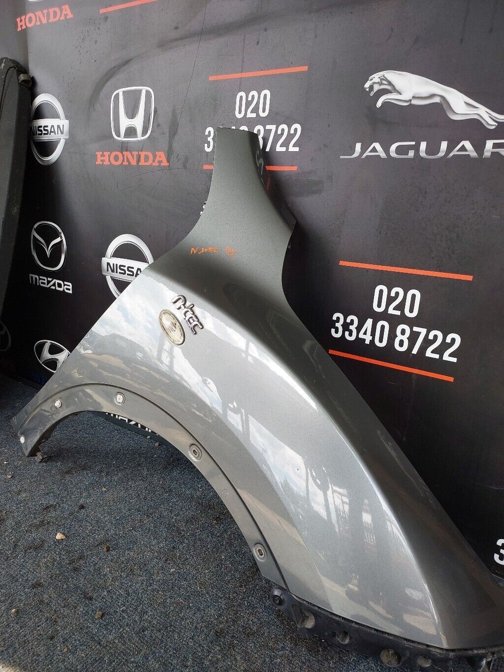 NISSAN JUKE O/S WING FENDER RH 2014