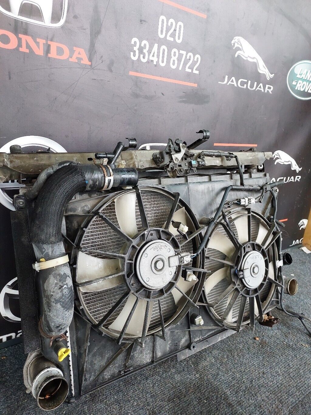 TOYOTA RAV 4 2008 DIESEL RAD PACK & UPPER SLAM PANEL