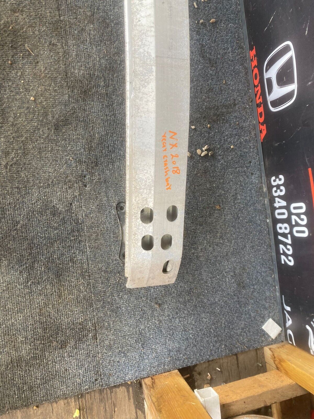 LEXUS NX 2018 REAR BUMPER CRASH BAR REINFORCEMENT