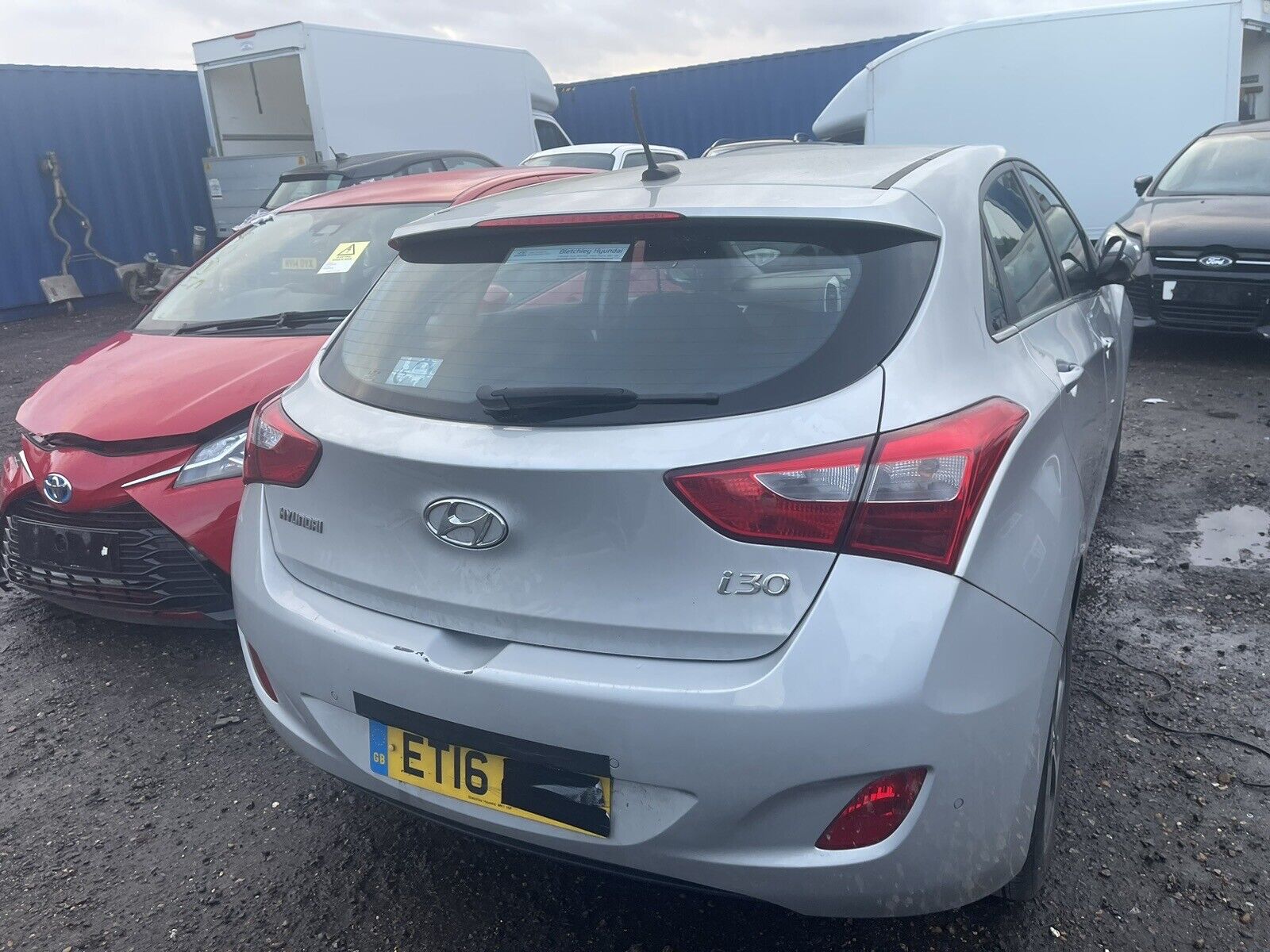 HYUNDAI I30 GD MK2 DRIVER RIGHT REAR TAIL LIGHT LAMP OUTER HATCHBACK 2012-2017