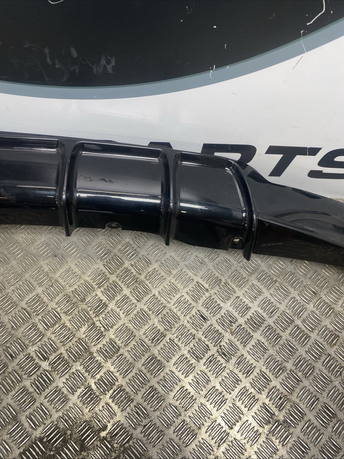 GLOSS BLACK REAR BUMPER DIFFUSER M PERFORMANCE FOR BMW 4SERIES F32 F33 F36 14-19