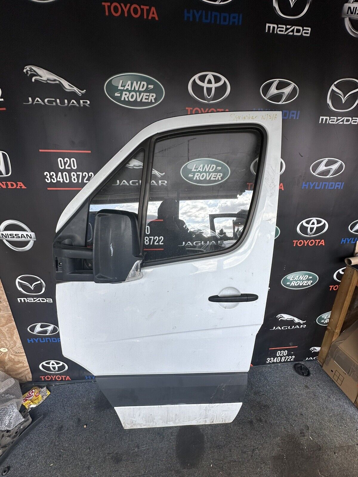 MERCEDES SPRINTER MK2 2010-2018 NSF DOOR BARE PASSENGER SIDE FRONT