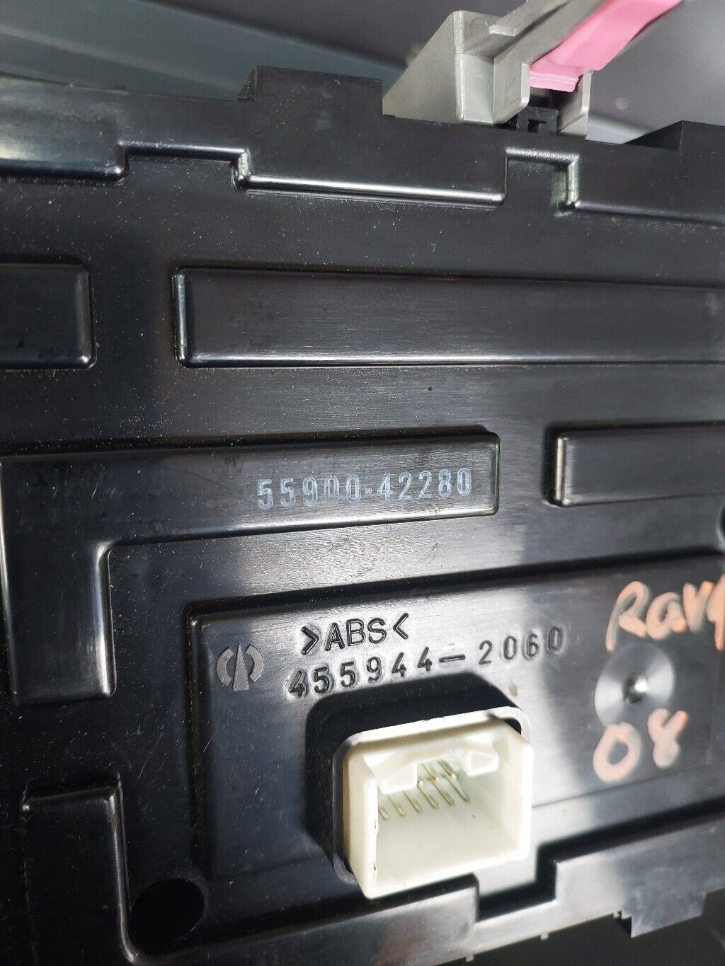 TOYOTA RAV 4 2008 HEATER AC CLIMATE CONTROL UNIT 4559442060