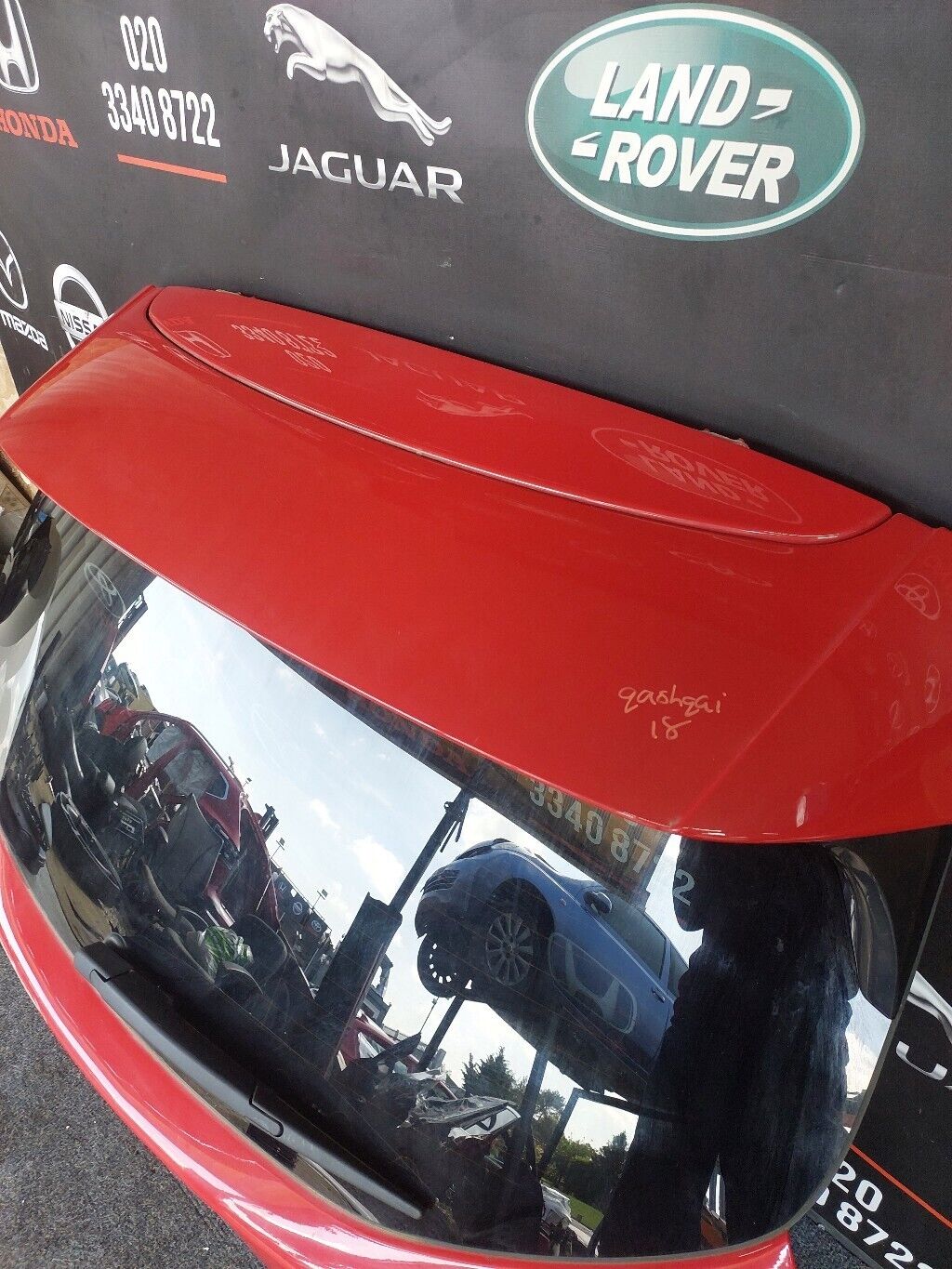 NISSAN QASHQAI TAILGATE B0OTLID 2018