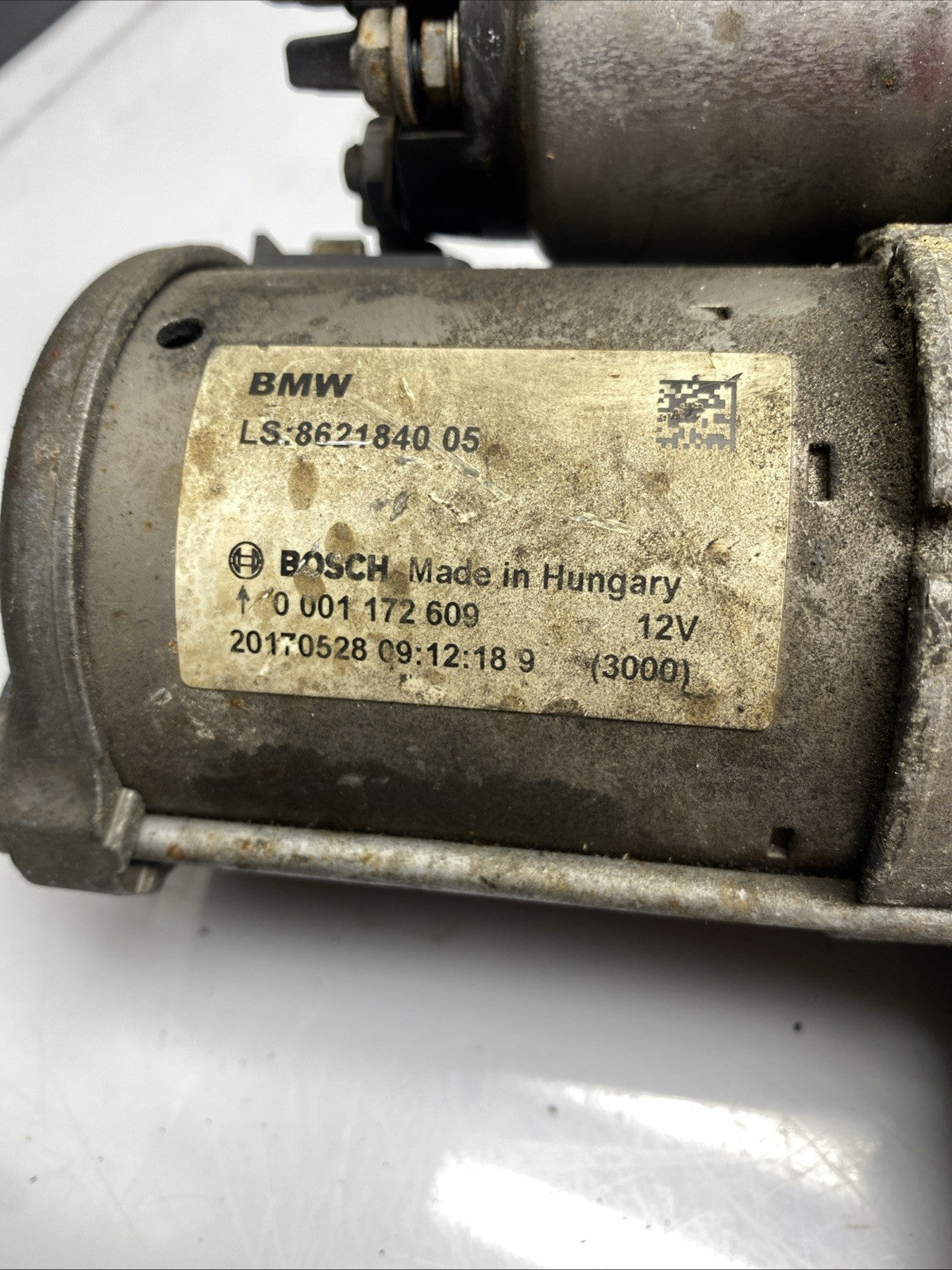 BMW 1 3 Series F20 F21 F30 LCI Starter Motor Engine 8621840