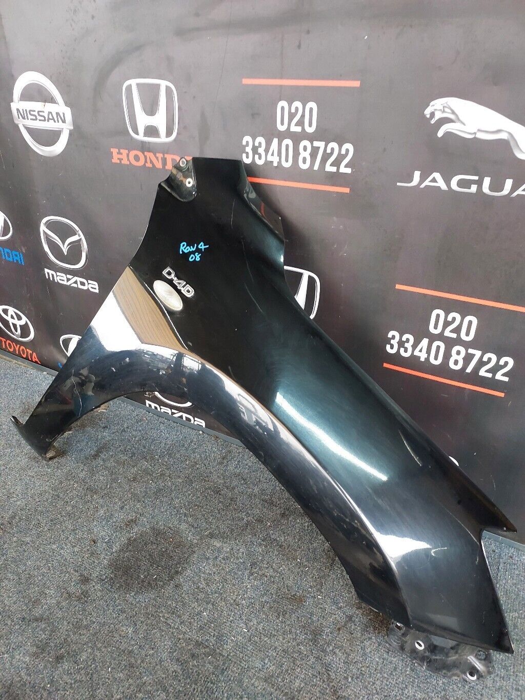 TOYOTA RAV 4 2008 O/S WING FENDER RH