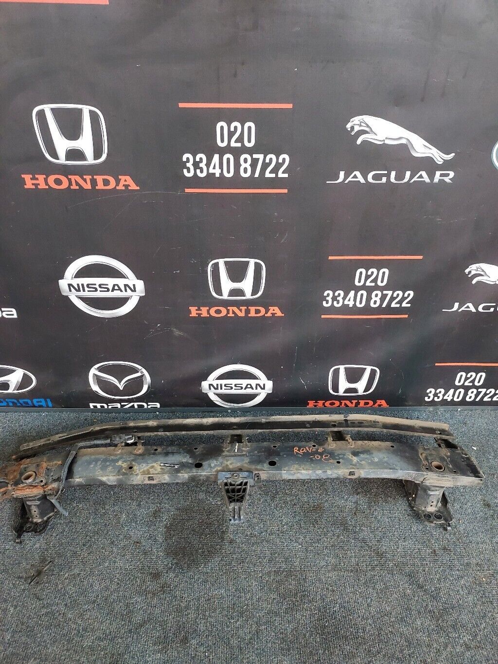 TOYOTA RAV 4 2008 CRASHBAR FRONT BUMPER REINFORCEMENT