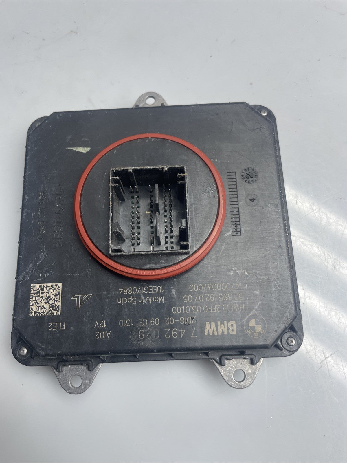 BMW 3 F30 F35 F31 2016 Petrol LED ballast control module 7492029 185kW GENUINE