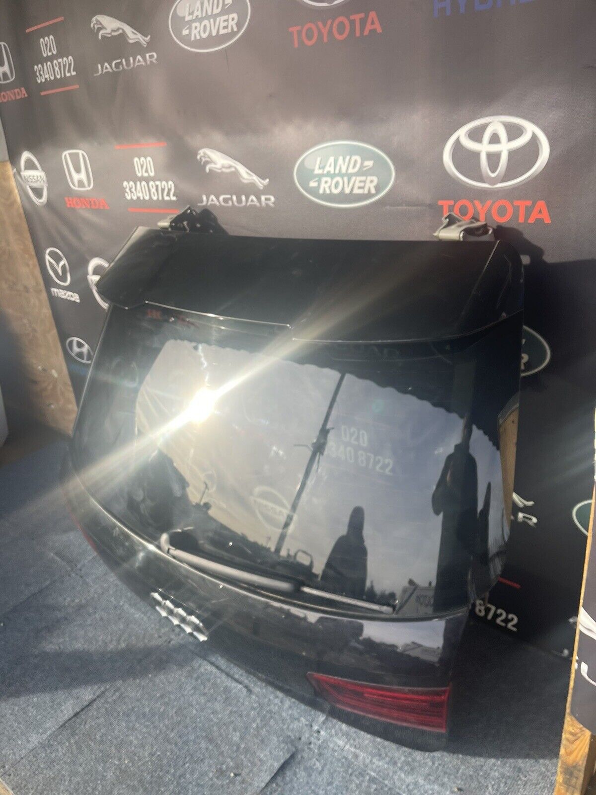 Audi RS6 4G C7 Avant Tailgate Boot Lid blue LX7W 4G9827025B