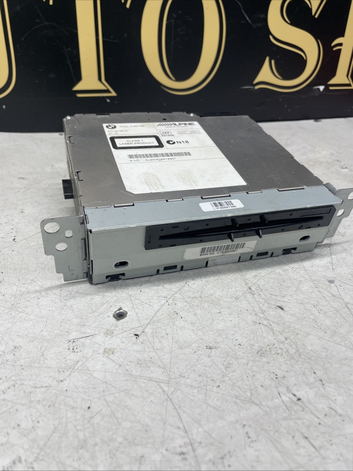 BMW F20 F21 F22 F30 F31 Alpine CD Champ 2 Radio Player Head Unit 9282035