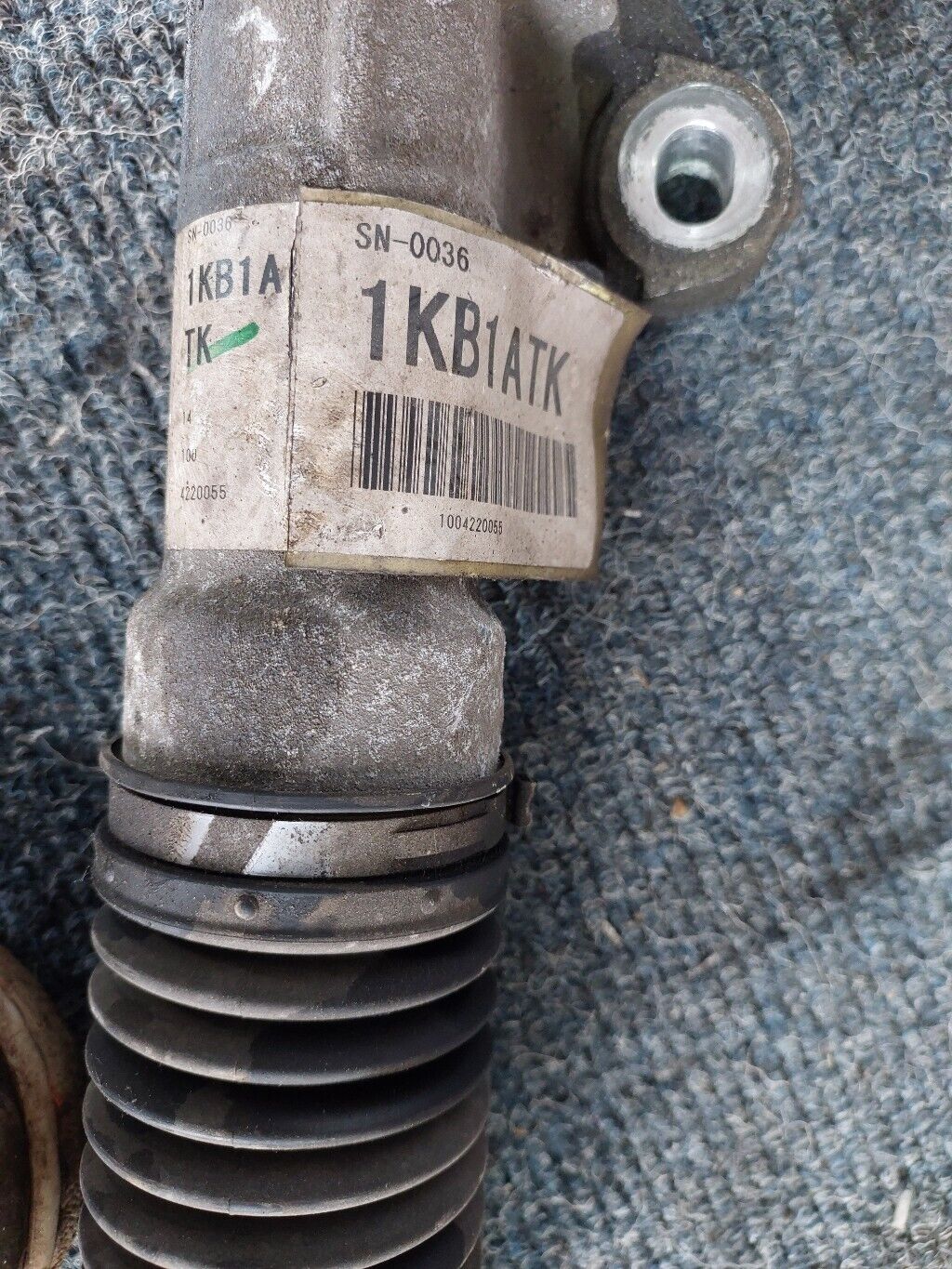 NISSAN JUKE 2014 STEERING RACK