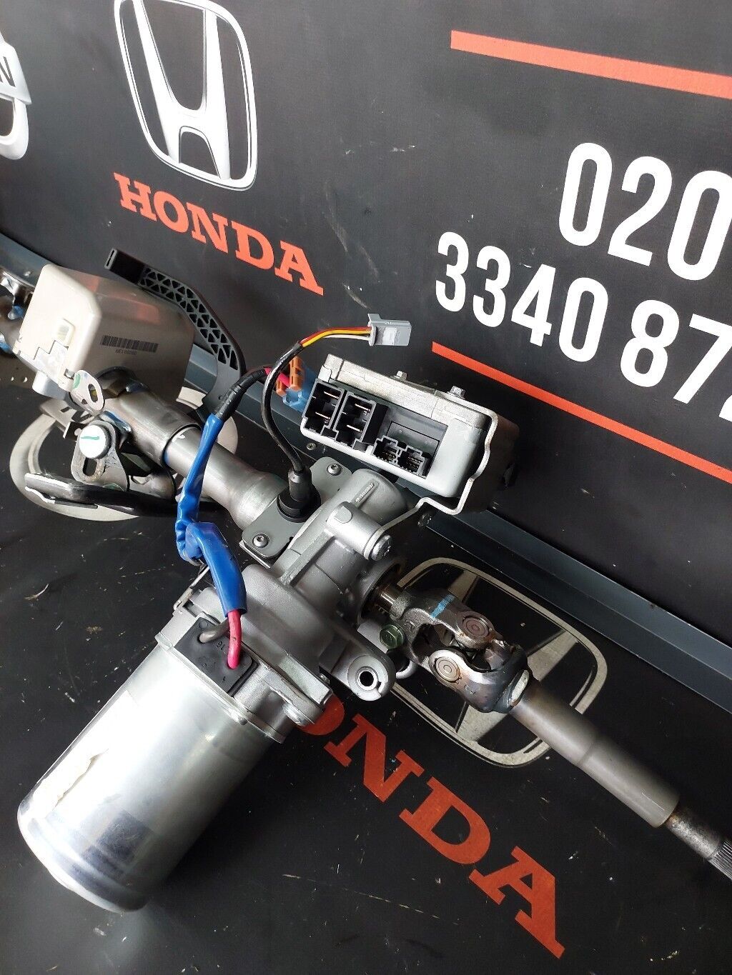 NISSAN NOTE 2016 PETROL POWER STEERING COLUMN 285003VU2B