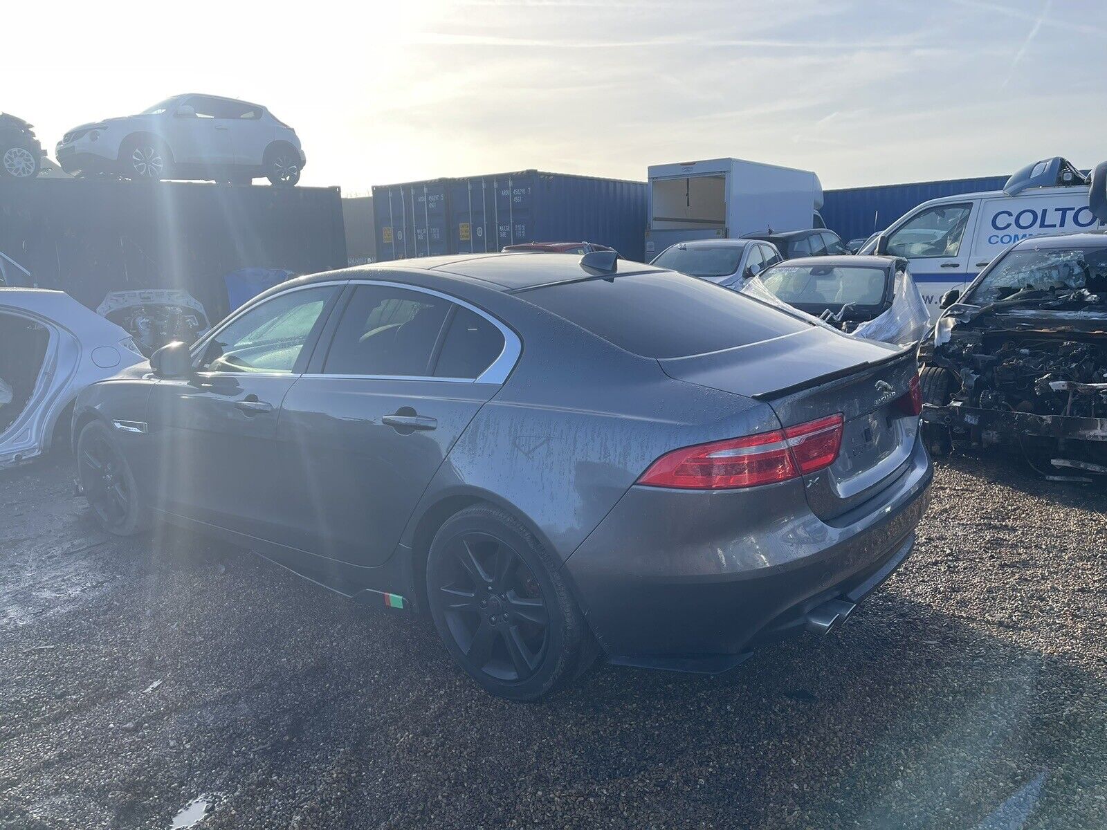 JAGUAR XE TAILGATE BOOT LID GREY LKH LX7340110AB X760 2015 - 2023