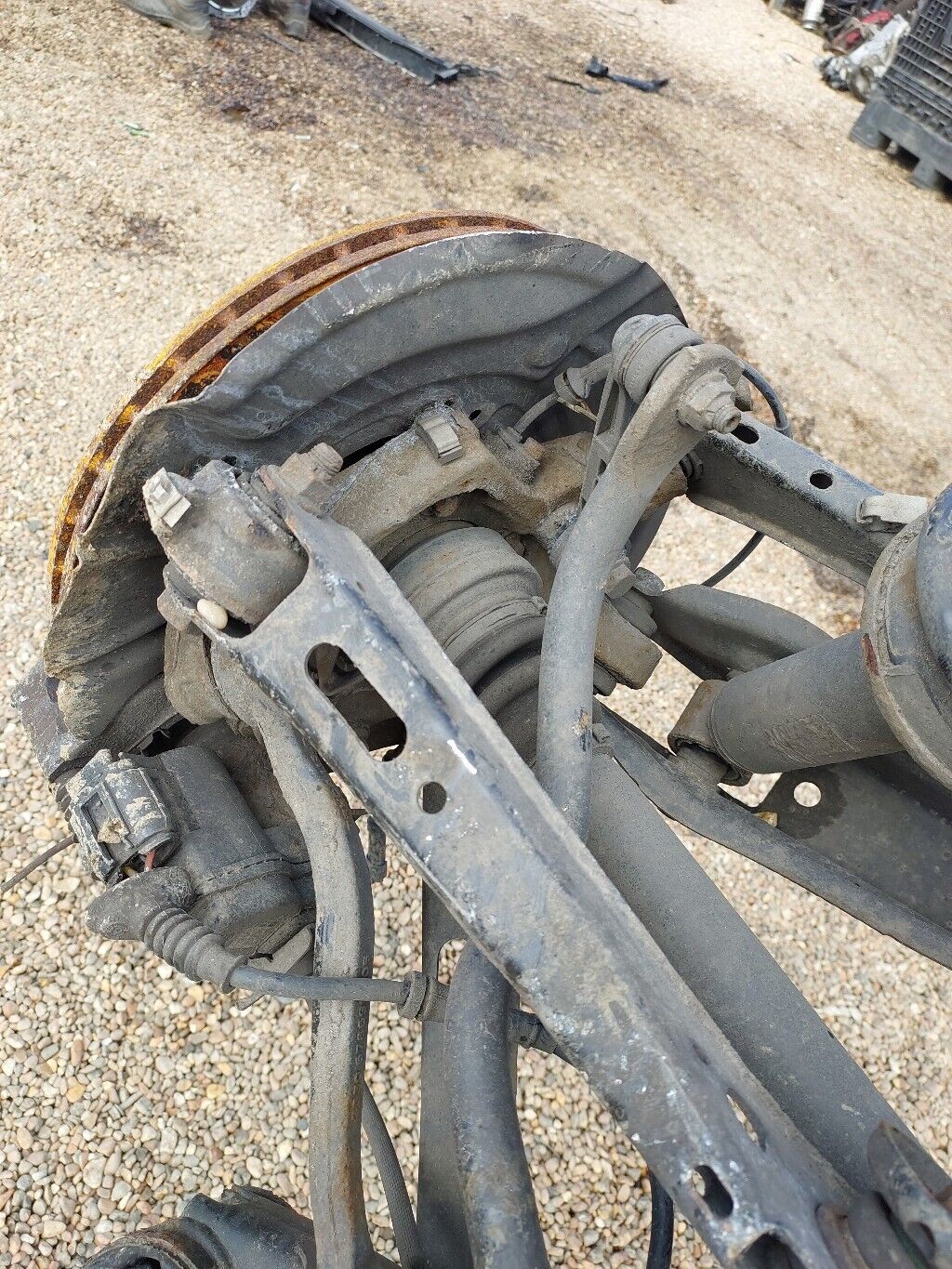 BMW X5 X6 F15 F16 REAR SUBFRAME AXLE COMPLETE, HANDBRAKE, DIFF, SUSPENSION