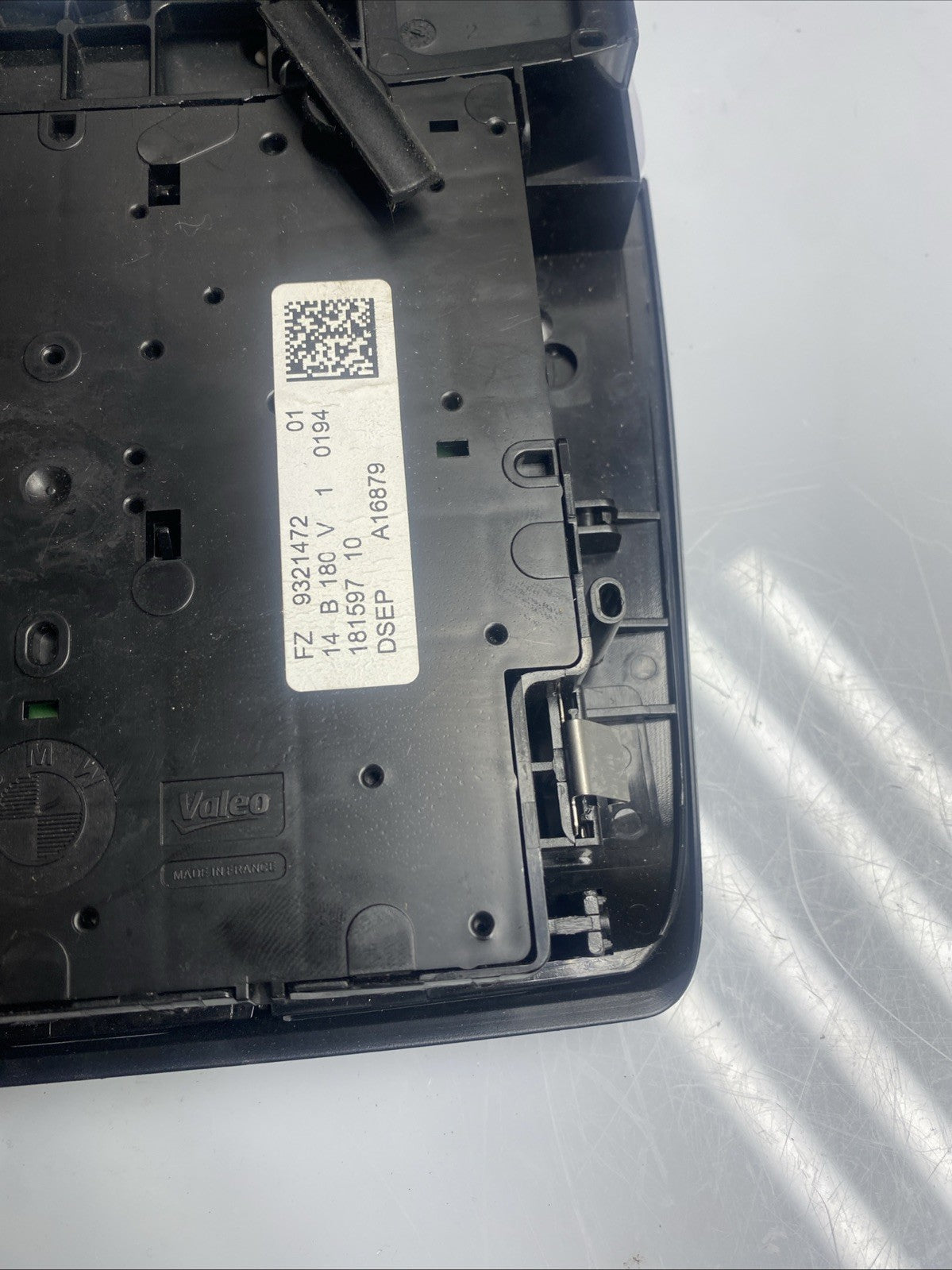 BMW 4 SERIES INTERIOR LIGHT PANEL UNIT BLACK  9321472 F32 F80