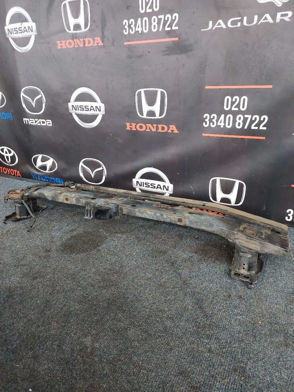 TOYOTA RAV 4 2008 CRASHBAR FRONT BUMPER REINFORCEMENT