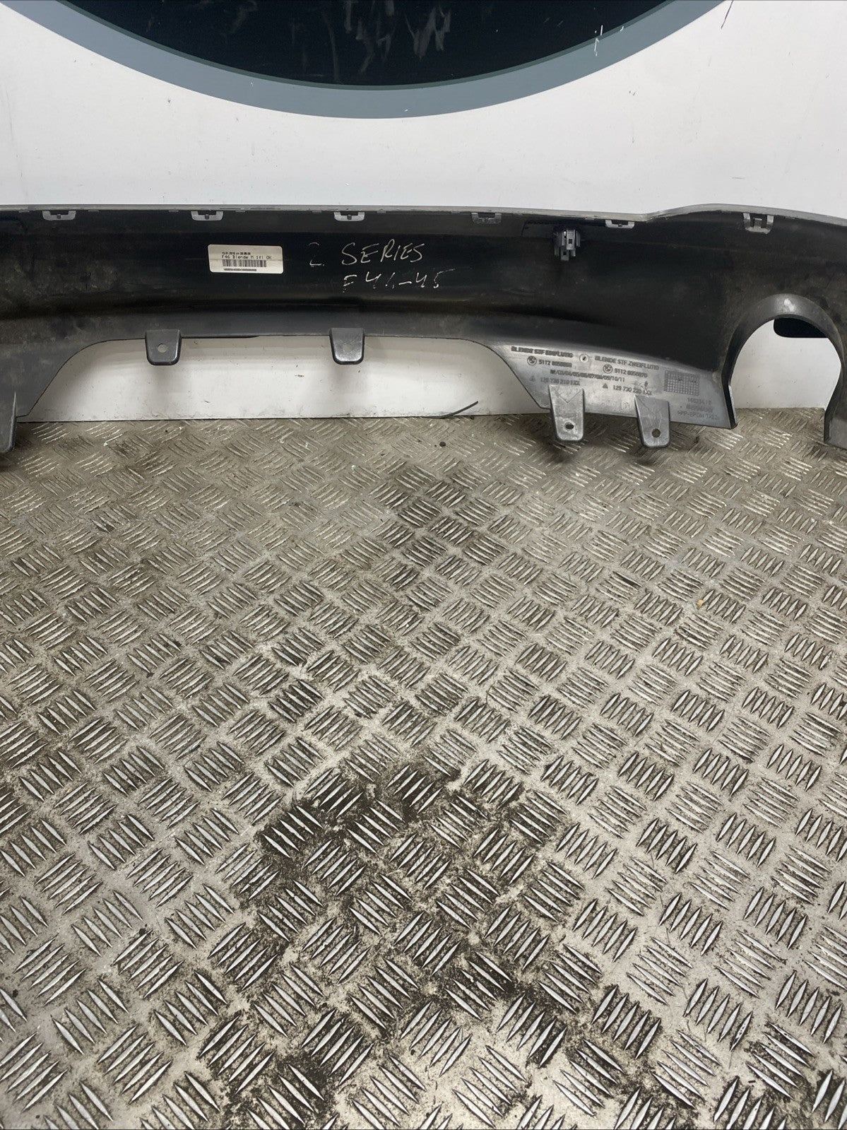 BMW 2 SERIES F45/F46 M SPORT GENUINE REAR BUMPER DIFFUSER